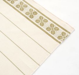 Kuchyňské utěrky krémová/olivová 2 ks