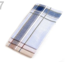 Kapesník pánský z česané bavlny mix