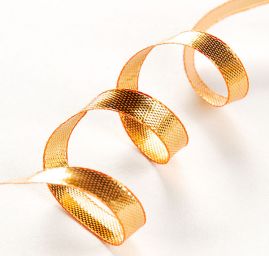 Stuha rex zlatá 7mm balení 5m