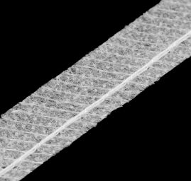 Zažehlovací proužek do švu bílý