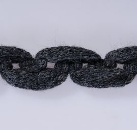 Pleteninová porta vlnky šedá