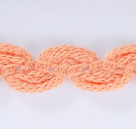 Pleteninová porta vlnky lososová