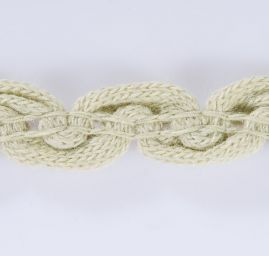 Pleteninová porta vlnky hráškově zelená