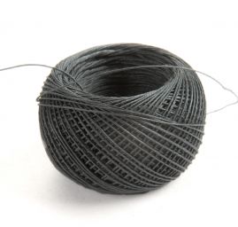 Niť lněná kovářská v plastovém pouzdře šedá
