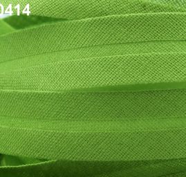 Šikmý proužek bavlna zažehlený 2cm světle zelený