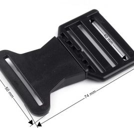 Spona trojzubec montérková plast 4 cm