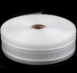 Záclonovka 2 skladová šíře 50 mm transparentní