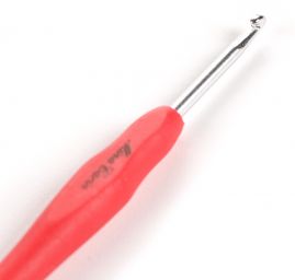 Háček kov se silikonovou ručkou vel. 3,5 Mina Carin