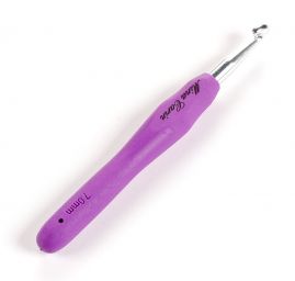 Háček kov se silikonovou ručkou vel. 7 Mina Carin