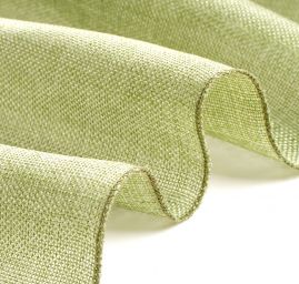 Stuha dekorační pás juta šíře 27 cm zelená