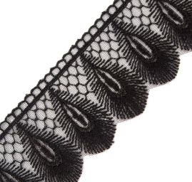 Romantická krajka na tylu