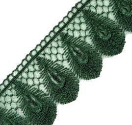 Romantická krajka na tylu