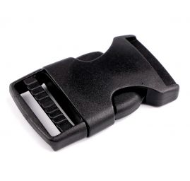 Spona trojzubec, šířka 20 mm, černá