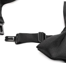 Zapínání na motýlka/podpresnky plast šíře 12 mm