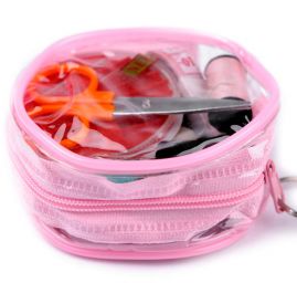 Šitíčko v pouzdře DENI červené