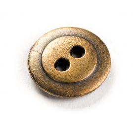 Knoflík kov staromosaz zdonbý košilový 26"