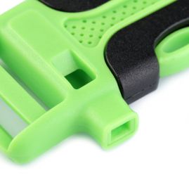 Spona trojzubec šířka 20 mm černá s píšťalkou