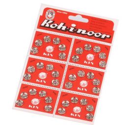 Patenty kovové velikost č.3 11/10mm nikl