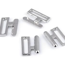 Plavkové zapínání 14mm kovové nikl