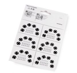 Patenty kovové velikost č.3 11/10mm černá