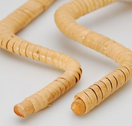 Ucho na tašky ratan sv. hnědý