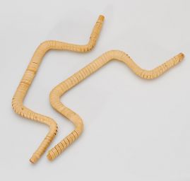 Ucho na tašky ratan sv. hnědý