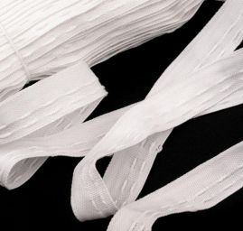 Záclonovka žabkové tužkové řasení šíře 20 mm