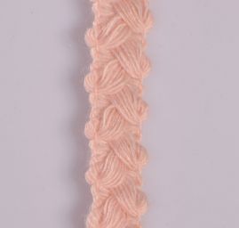 Pleteninová porta copánek růžová