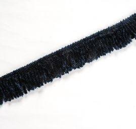 Třásně sametové modré barvy