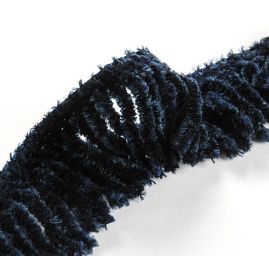 Třásně sametové modré barvy