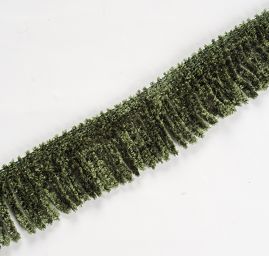 Třásně sametové zelené barvy