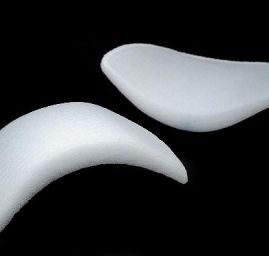 Vycpávky molitan 14mm výška vsazovaný rukáv bílé