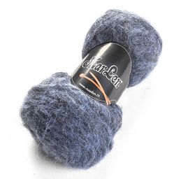 Alpaka merino směs MarLen modrý melír