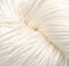 Viskozová pletací příze Marlen bílá
