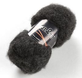 Mohérová pletací příze MarLen antracit tmavě šedý