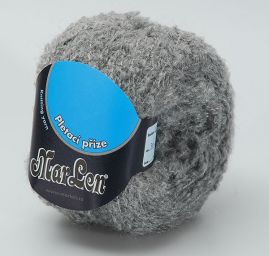 Pletací příze buklé Marlen šedá