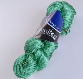 Viskozová pletací příze MarLen lesk sv.zelená