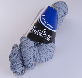 Viskozová pletací příze MarLen mat šedá 