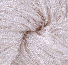 Viskozová příze buklé smetanová