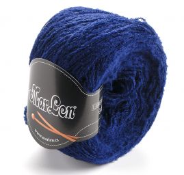 Příze panenská vlna směs MarLen bukle modrá