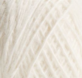Pletací příze vlna alpaka směs MarLen lomená bílá