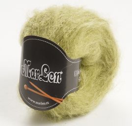 Mohér směs pletací příze MarLen sv.zelená