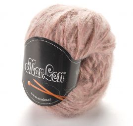 Příze vlna alpaka směs MarLen pastel starorůžová