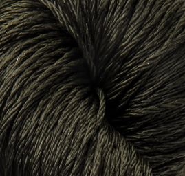 Viskozová pletací příze lesk temně zelená