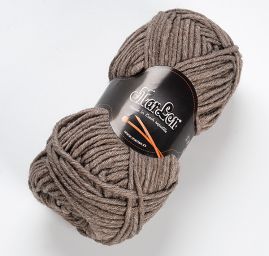 Vlněná příze MarLen silnější hnědá
