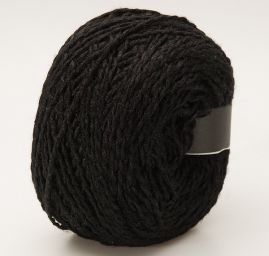 Hedvábná příze černá