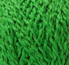 Hedvábná příze zelená