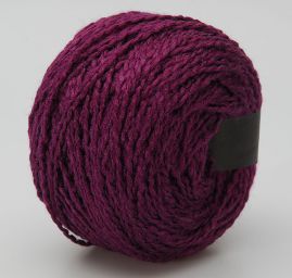 Hedvábná příze vínovo/fialová