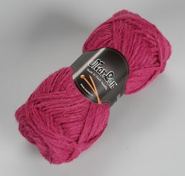 Vlněná silnější pletací příze MarLen "robusta" fialová