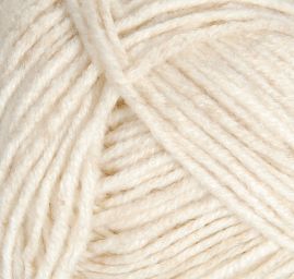 Pletací příze MarLen středně silná smetanová